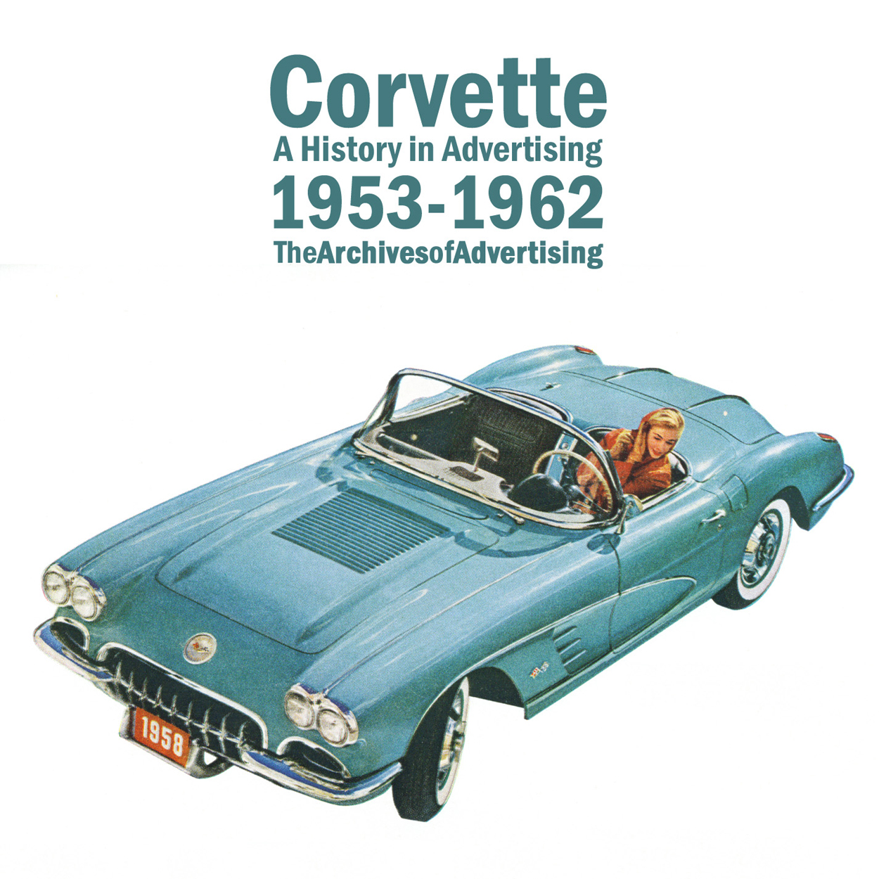 1961 Corvette Convertible Streets Of San Francisco Original Print Ad 8.5 x 11" 