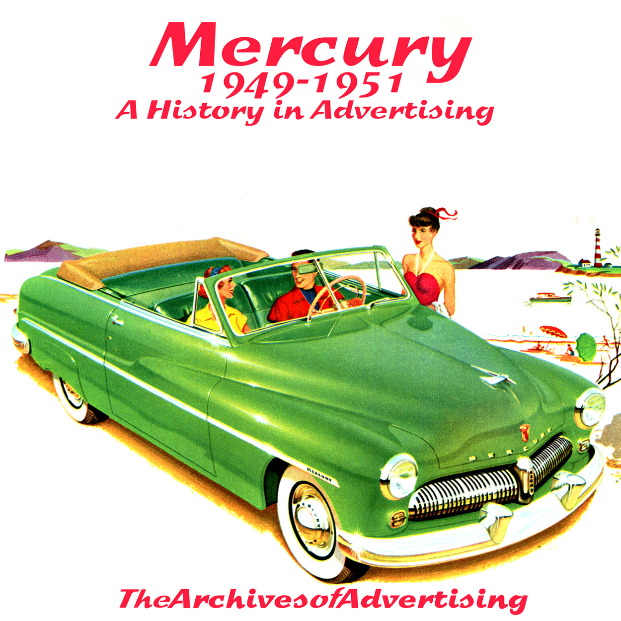 Image for 1949 1950 1951 Mercury ad CD-ROM: 72 different ads!