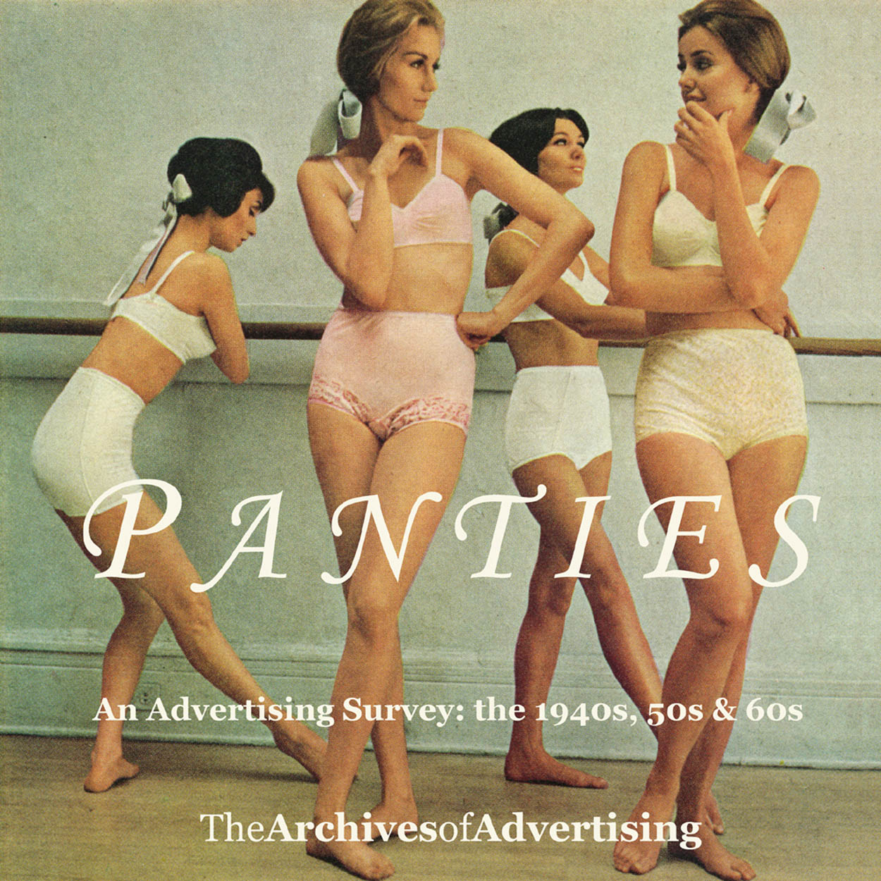 Panties ad CD-ROM: 100 different ads 1940s 1950s 1960s knickers panty  underpants