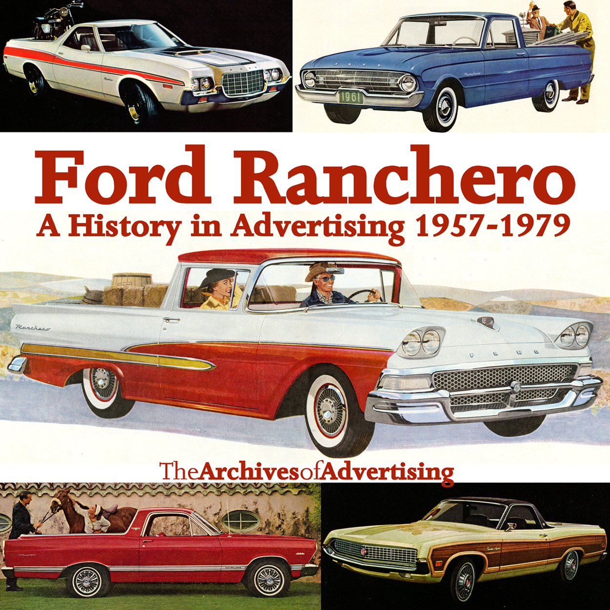 Image for 1957 1958 1959 1960 1961 1962 1963 1966 1967-1979 Ford Ranchero ad CD: 85+ ads!