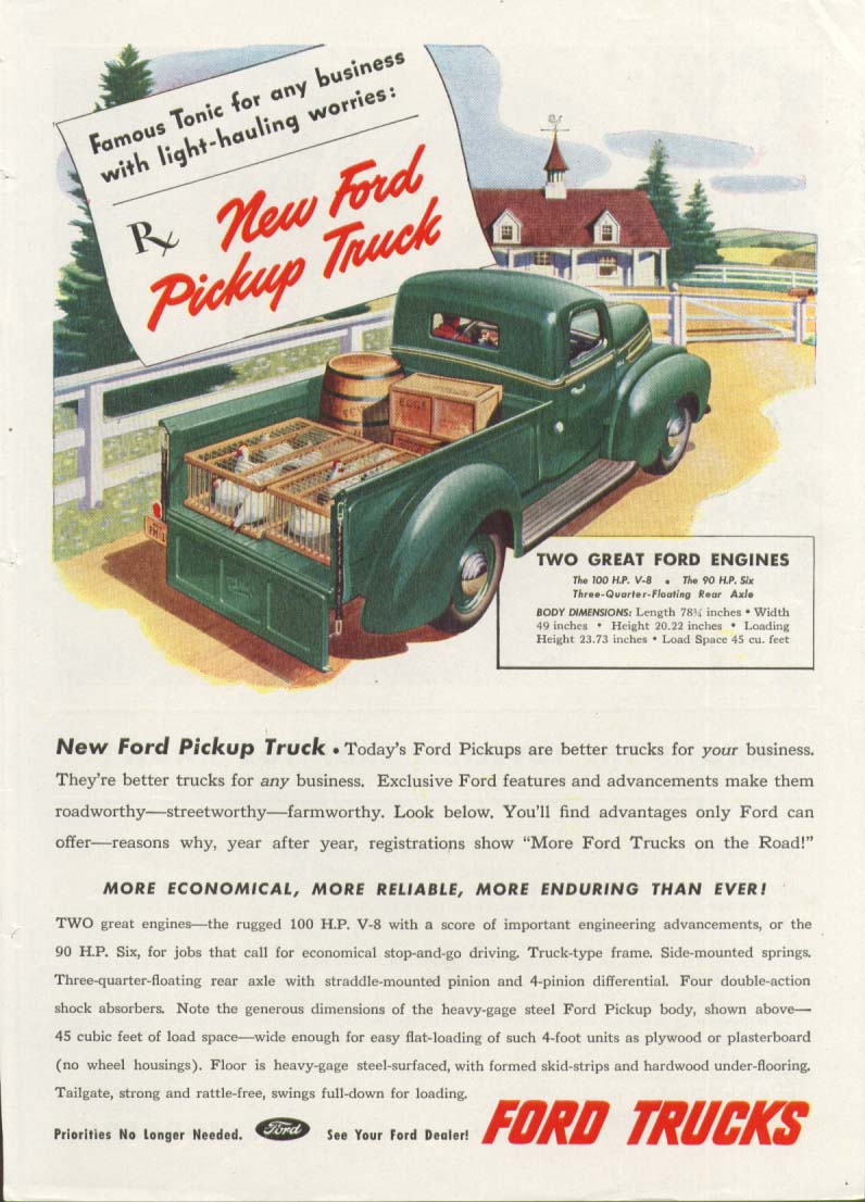 truck ford 1946