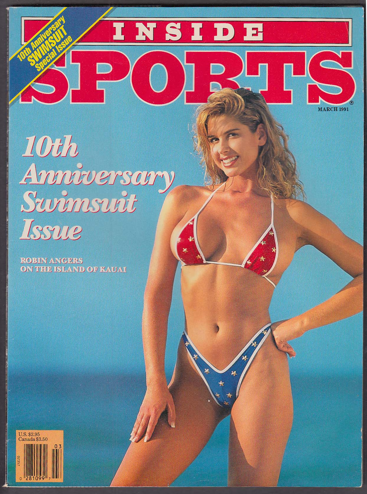 INSIDE SPORTS 10th Anniversary Swimsuit Issue Robin Angers E