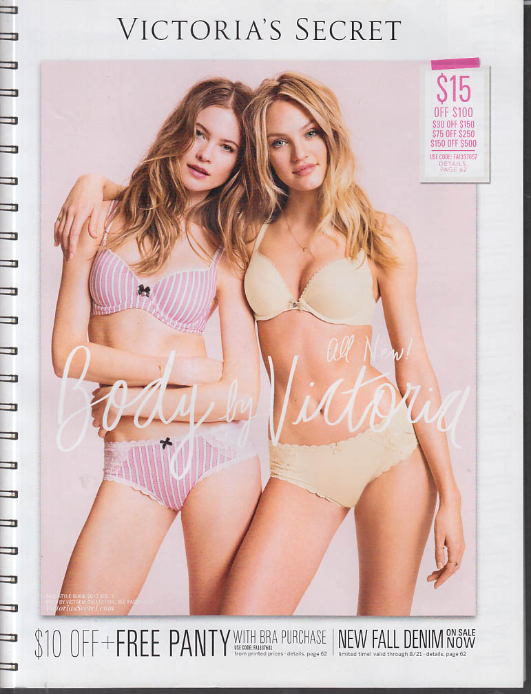 Victoria's Secret Fall Style Guide V1 2013 lingerie bra panty swimsuit +