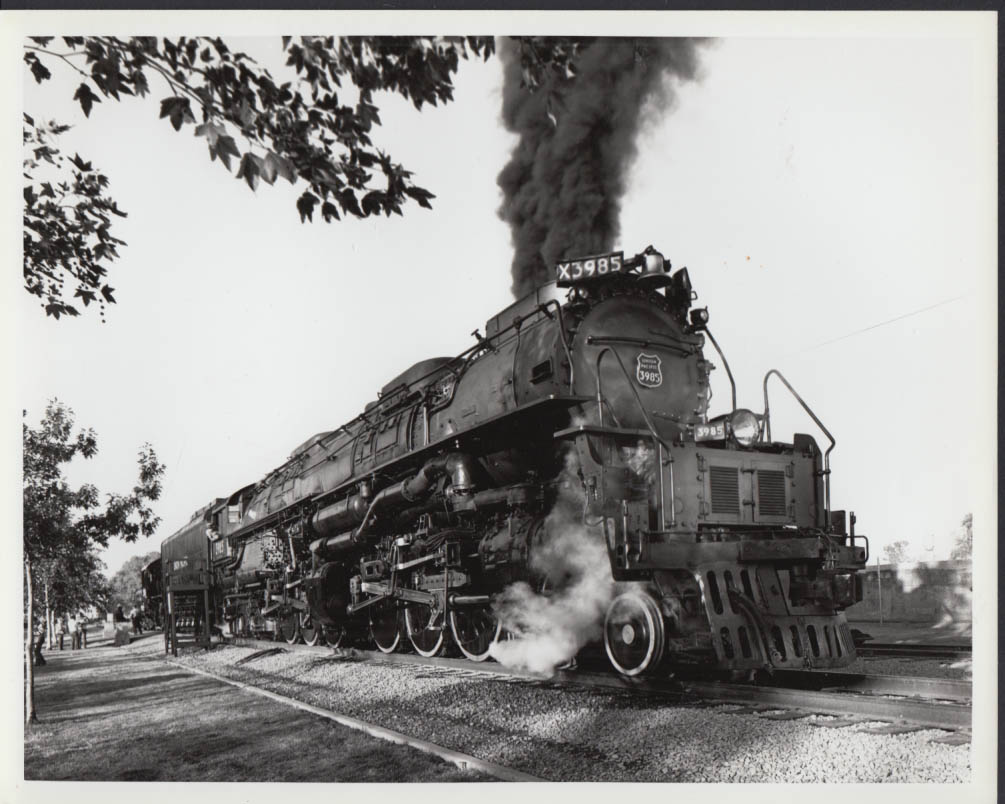 Union Pacific Railroad 4-6-6-4 Challenger #3895 steam up at idle photo