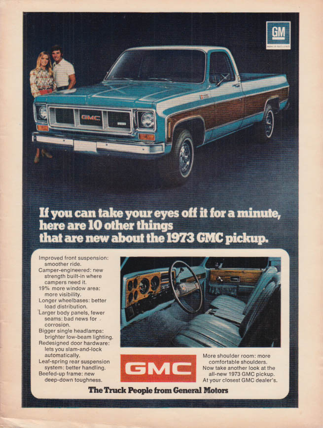 Image for 10 other new things about the GMC Pickup ad 1973 FJ