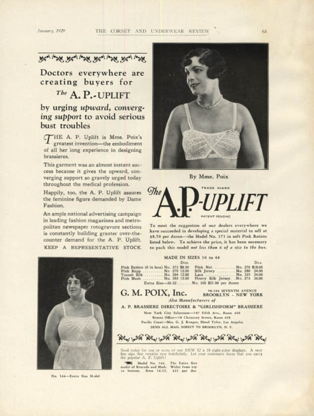 Flexees underwear ad 1930s