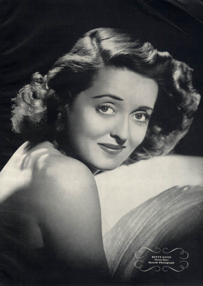 Image for Bette Davis / Claire Townsend by Hurrell: 2-sided Esquire page 1940