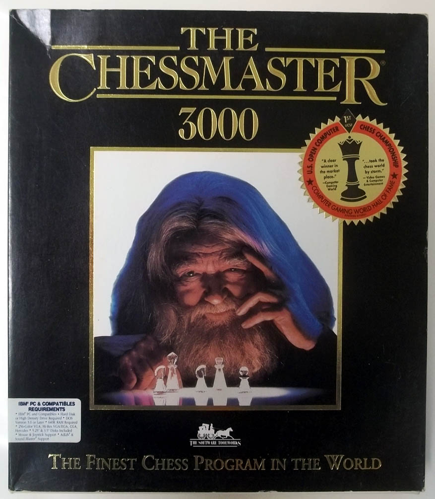 Image for The Chessmaster 3000 IBM PC MS-DOS game Software Toolworks 1991