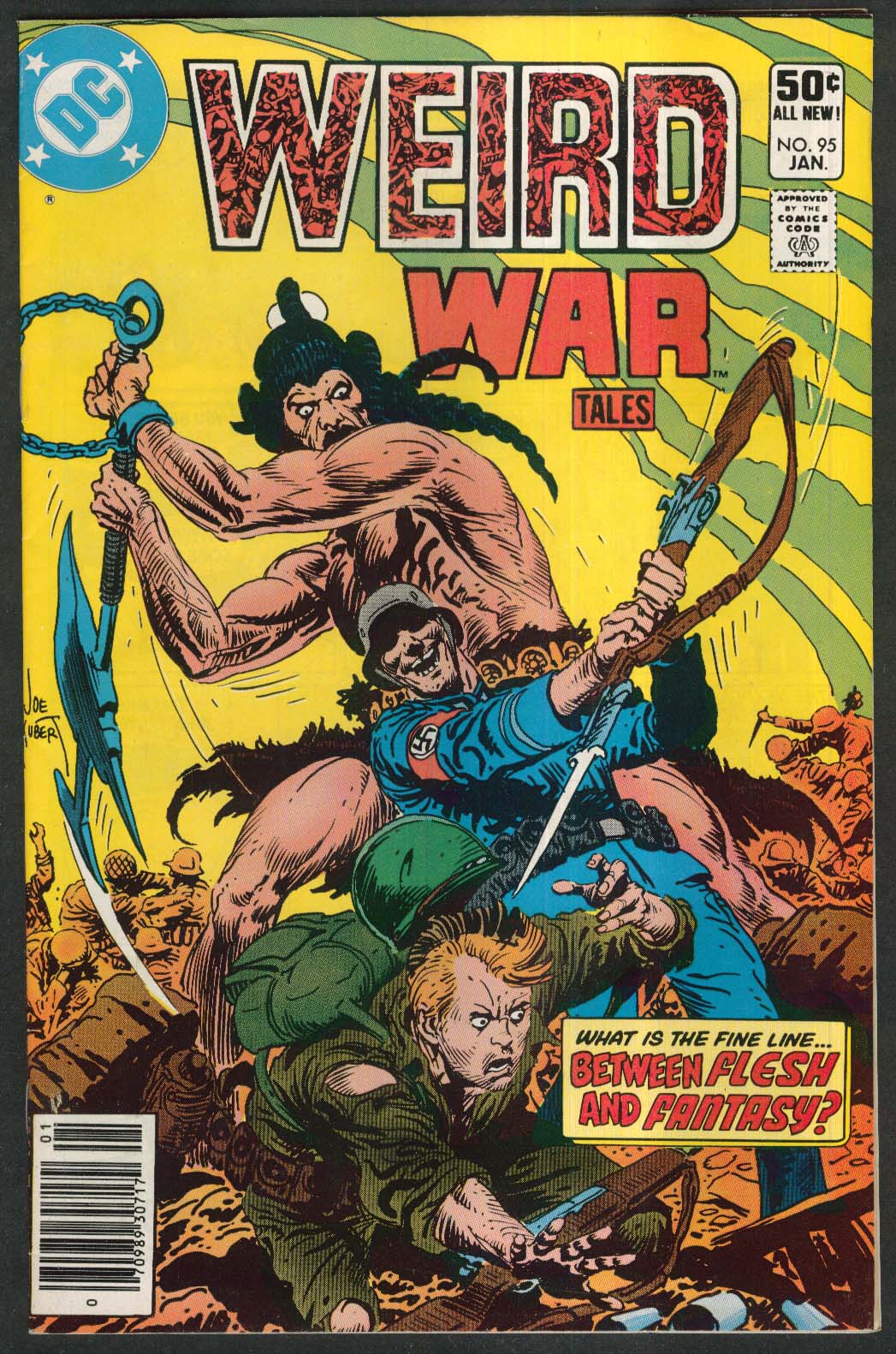 WEIRD WAR TALES #95 DC comic book 1 1981
