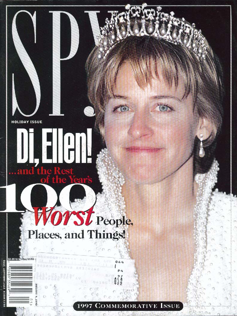 Spy Ellen Degeneres Princess Diana Richard Gere 1997