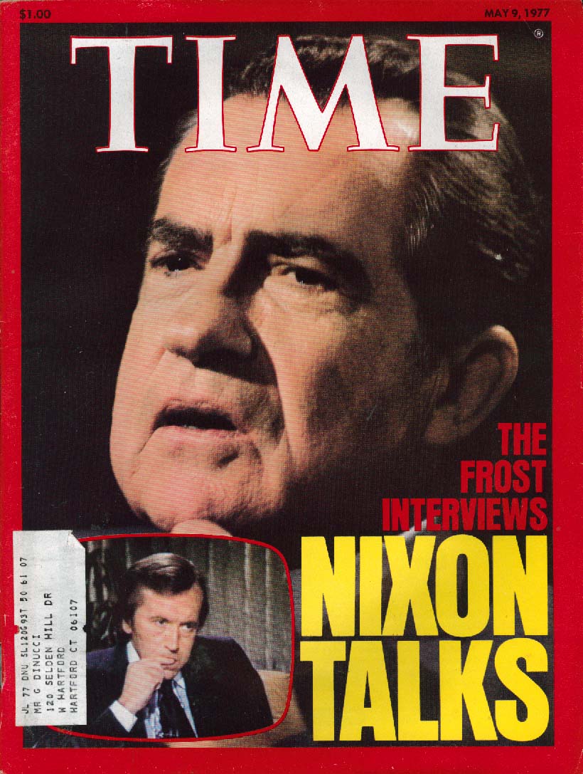 TIME David Frost Richard Nixon interviews 5/9 1977