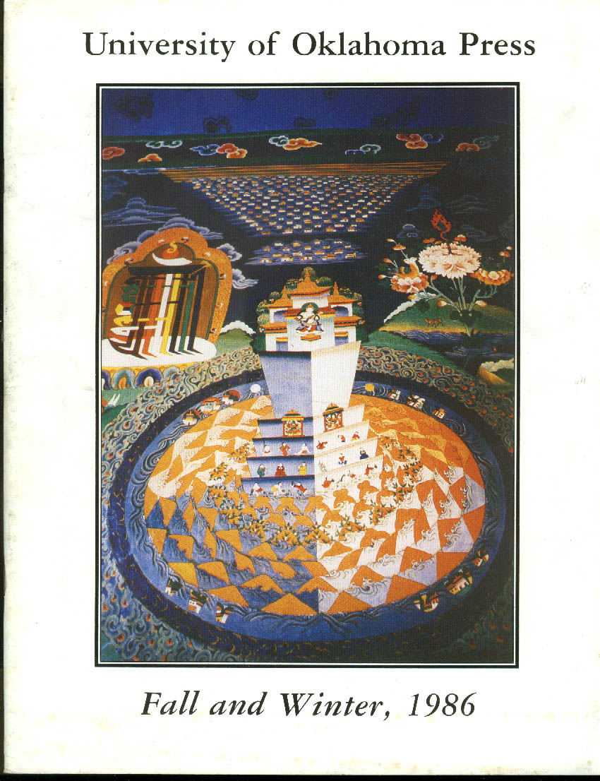 University of Oklahoma Press Fall & Winter Book Catalog 1986