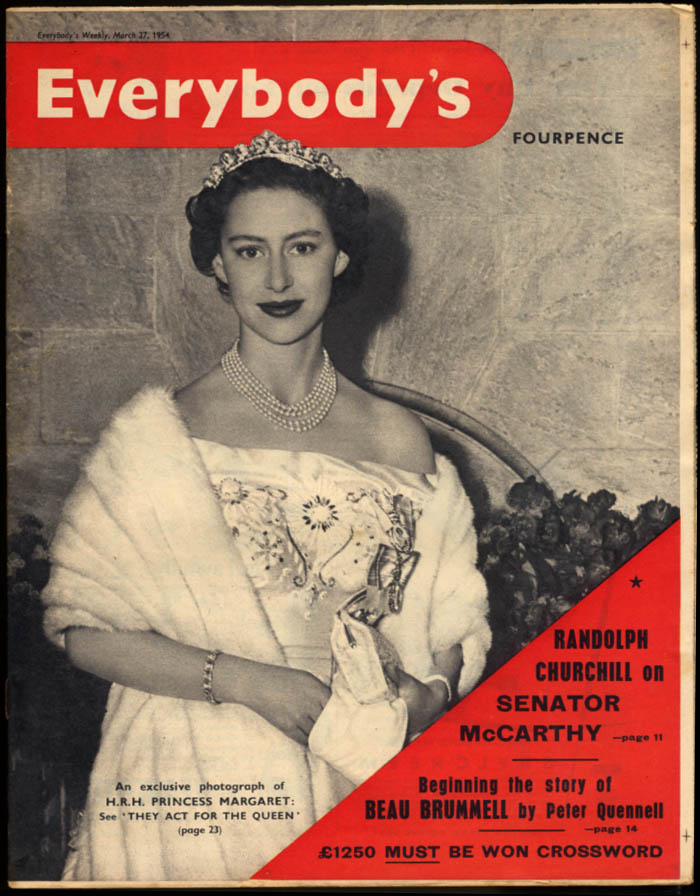 EVERYBODY'S 3/27 1954 Sen Joe McCarthy Arthur C Clarke Aintree Grand ...