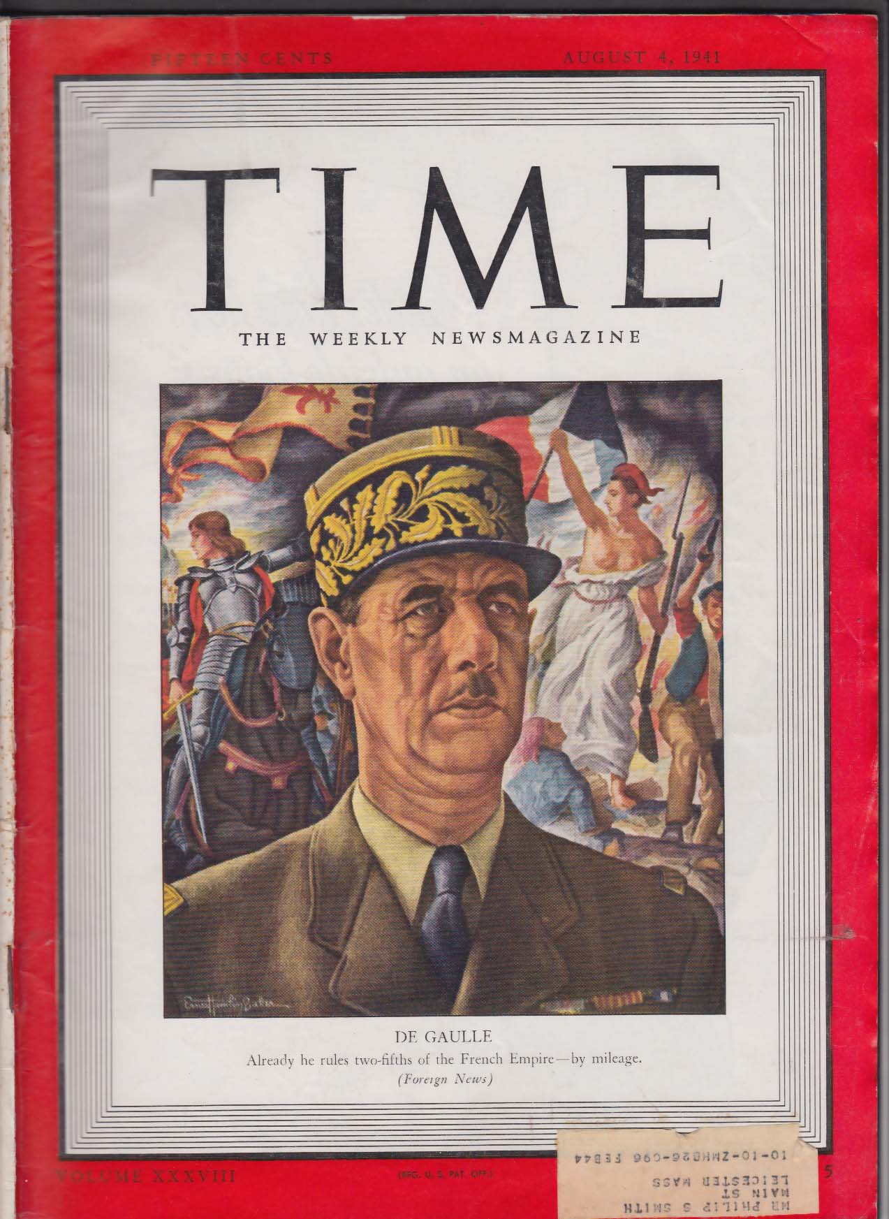 TIME Charles De Gaulle FDR Hawley Smoot Stalin Japan General MacArthur ...