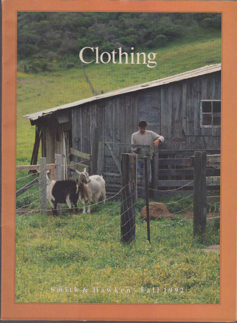 Smith & Hawken Clothing for Men & Women Catalog Fall 1992