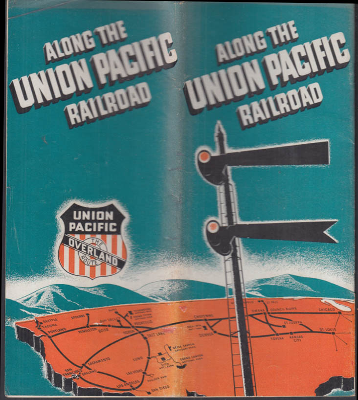 Along the Union Pacific Railroad brochure 1941