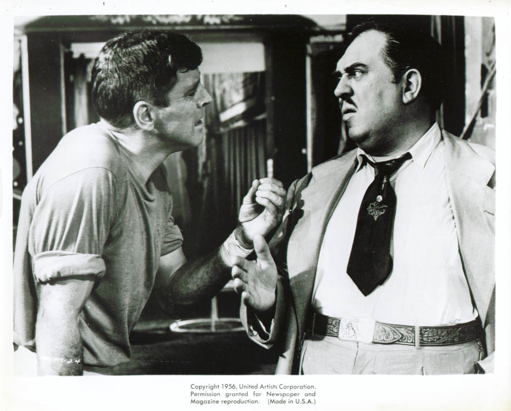 Burt Lancaster Thomas Gomez in Trapeze 8x10 1956