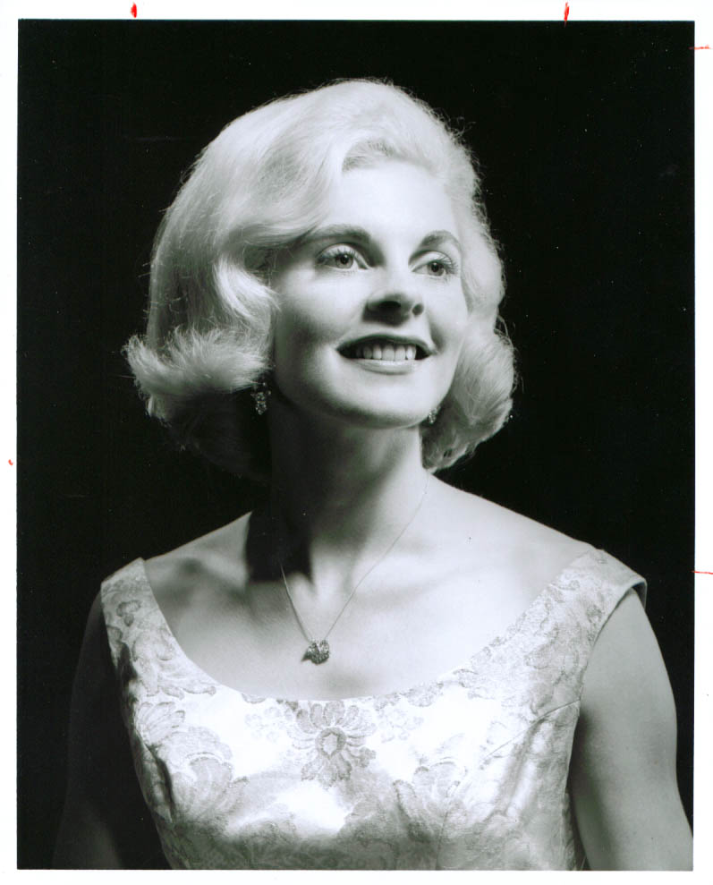 Singer actress Judith Rae publicity 8x10 1960s
